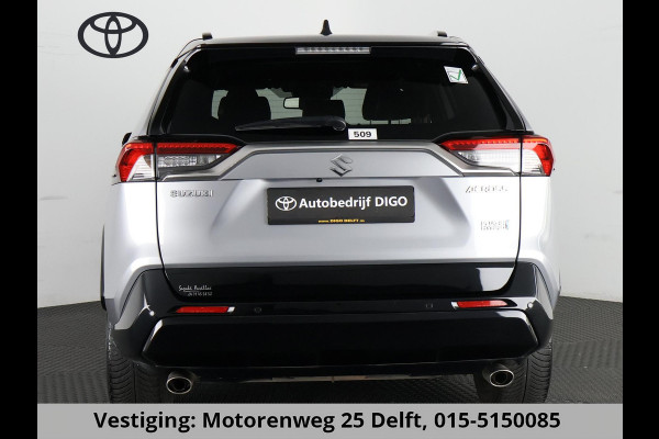 Suzuki Across 2.5 PLUG-IN AWD STYLE TWO-TONE 1500 KG TREKGEWICHT 1e EIG. GARANTIE 3-2033.*BI-TONE BODY PACK.HALF LEDER.STOELVERWARMING. CARPLAY. CAMERA.