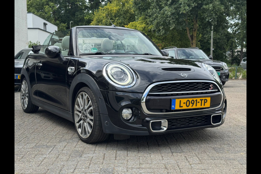 MINI Cabrio 2.0 Cooper S Chili Cabriolet, Windscherm, Navi, Leder Een proefrit levert het bewijs. Neem contact op en we maken een afspraak!