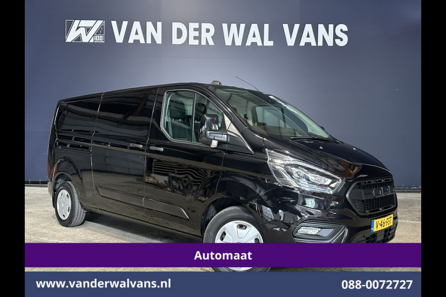 Ford Transit Custom 2.0 TDCI 170pk Automaat L2H1 Euro6 Airco | Adaptieve Cruisecontrol | Navigatie | Apple Carplay parkeersensoren, stoelverwarming, trekhaak, LED