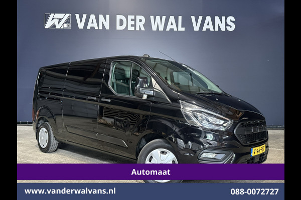 Ford Transit Custom 2.0 TDCI 170pk Automaat L2H1 Euro6 Airco | Adaptieve Cruisecontrol | Navigatie | Apple Carplay parkeersensoren, stoelverwarming, trekhaak, LED