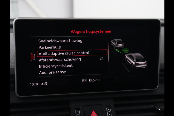 Audi Q5 2.0 TFSI quattro S Line | Panoramadak | Stoelverwarming | Adaptive cruise | Trekhaak | Virtual Cockpit | Carplay | Keyless | 20'' | Half leder | Navigatie | Full LED | Parkeerhulp
