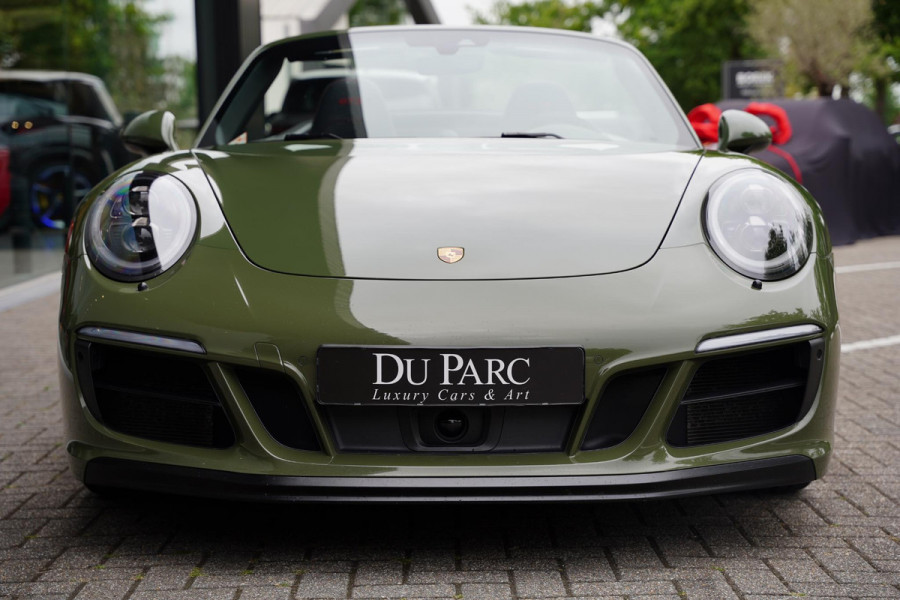 Porsche 911 Cabriolet 3.0 Carrera GTS P.T.S. Nato Green Burmester Lifting