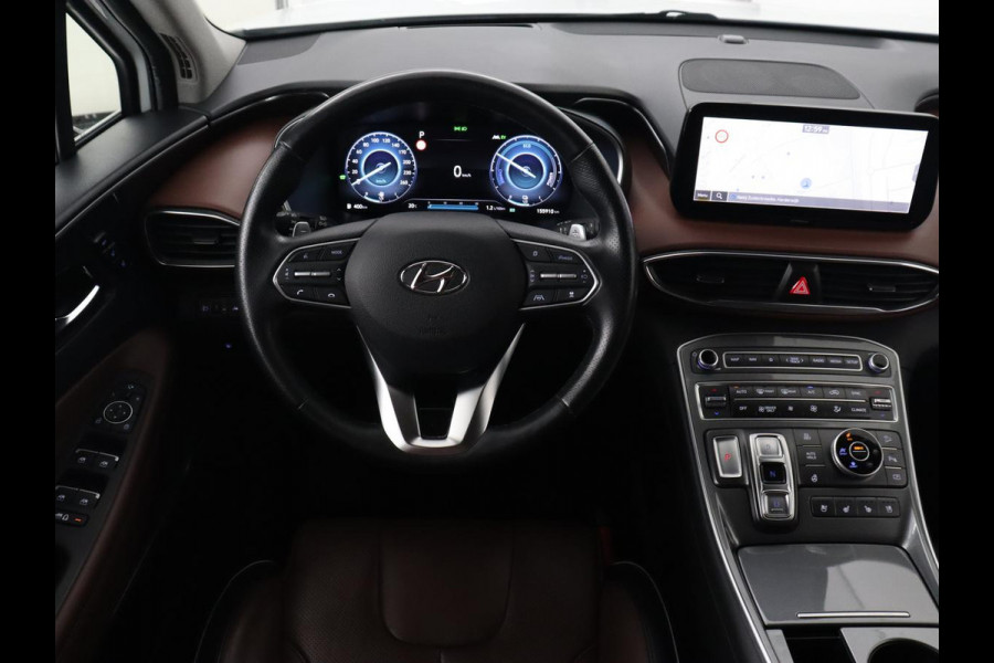 Hyundai Santa Fe 1.6 T-GDI PHEV Premium Sky | Panoramadak | Leder | Stoelventilatie | 360 Camera | Carplay | Head-Up | Memory | Achterbankverwarming | Navigatie | Krell Audio | Plug In