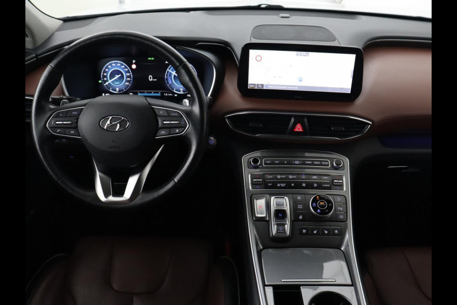 Hyundai Santa Fe 1.6 T-GDI PHEV Premium Sky | Panoramadak | Leder | Stoelventilatie | 360 Camera | Carplay | Head-Up | Memory | Achterbankverwarming | Navigatie | Krell Audio | Plug In