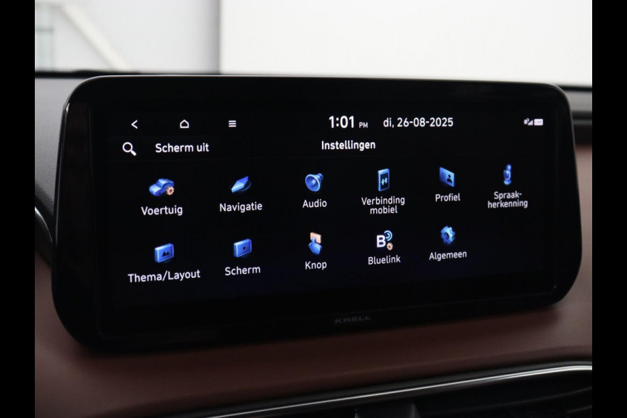 Hyundai Santa Fe 1.6 T-GDI PHEV Premium Sky | Panoramadak | Leder | Stoelventilatie | 360 Camera | Carplay | Head-Up | Memory | Achterbankverwarming | Navigatie | Krell Audio | Plug In