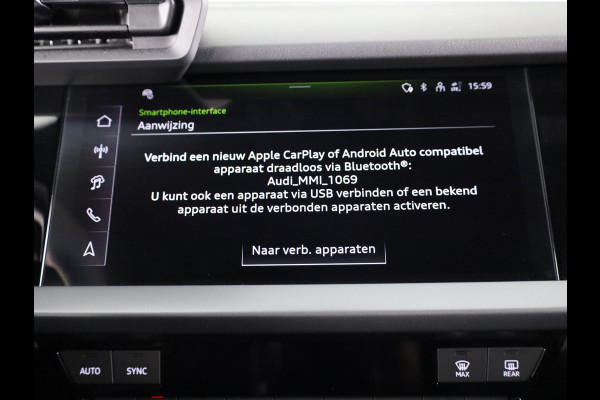 Audi A3 Sportback 30 TFSI S edition 116 pk S-tronic | Verlengde garantie | Navigatie | Parkeersensoren (Park assist) | Achteruitrijcamera | Adaptieve cruise control | S-Line |