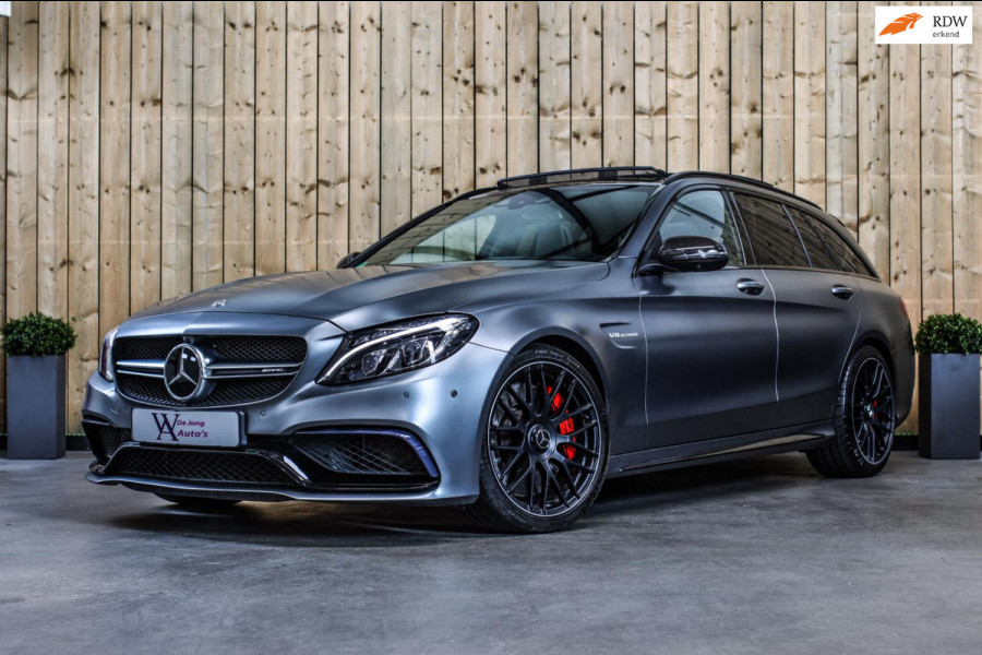 Mercedes-Benz C-Klasse Estate AMG 63 S *Pano*Perf. Stoelen*Burmester*360 Camera*Keyless*