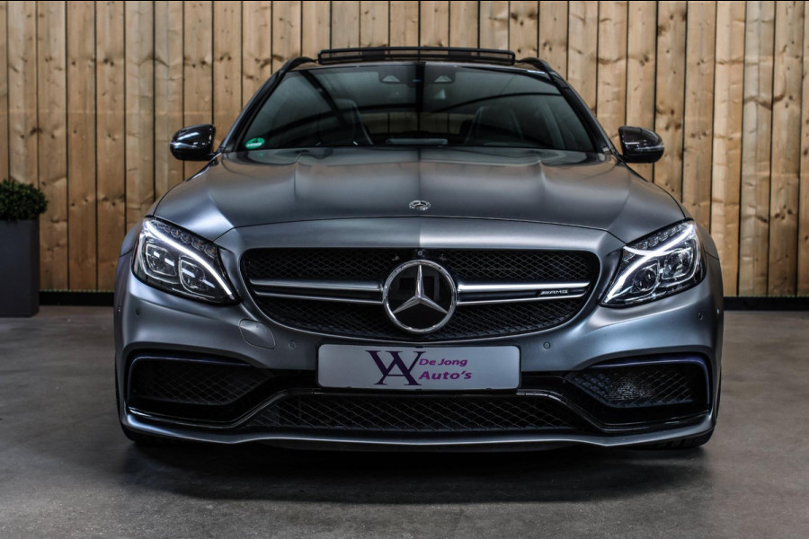 Mercedes-Benz C-Klasse Estate AMG 63 S *Pano*Perf. Stoelen*Burmester*360 Camera*Keyless*