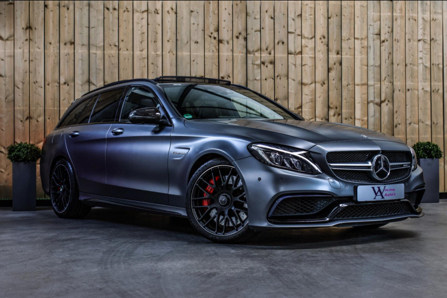 Mercedes-Benz C-Klasse Estate AMG 63 S *Pano*Perf. Stoelen*Burmester*360 Camera*Keyless*