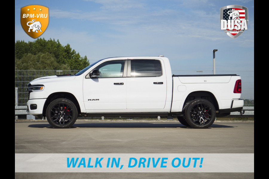 Dodge Ram | 1500 | Limited | Night | 3.0L Twin-Turbo I6 | High Output | DUSA Power Deals | Passenger Display | Trekhaak |  LPG | RAMBOX Getoonde accessoires zijn verkrijgbaar tegen meerprijs