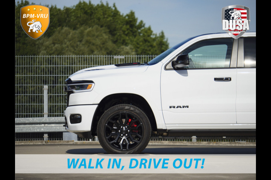 Dodge Ram | 1500 | Limited | Night | 3.0L Twin-Turbo I6 | High Output | DUSA Power Deals | Passenger Display | Trekhaak |  LPG | RAMBOX Getoonde accessoires zijn verkrijgbaar tegen meerprijs