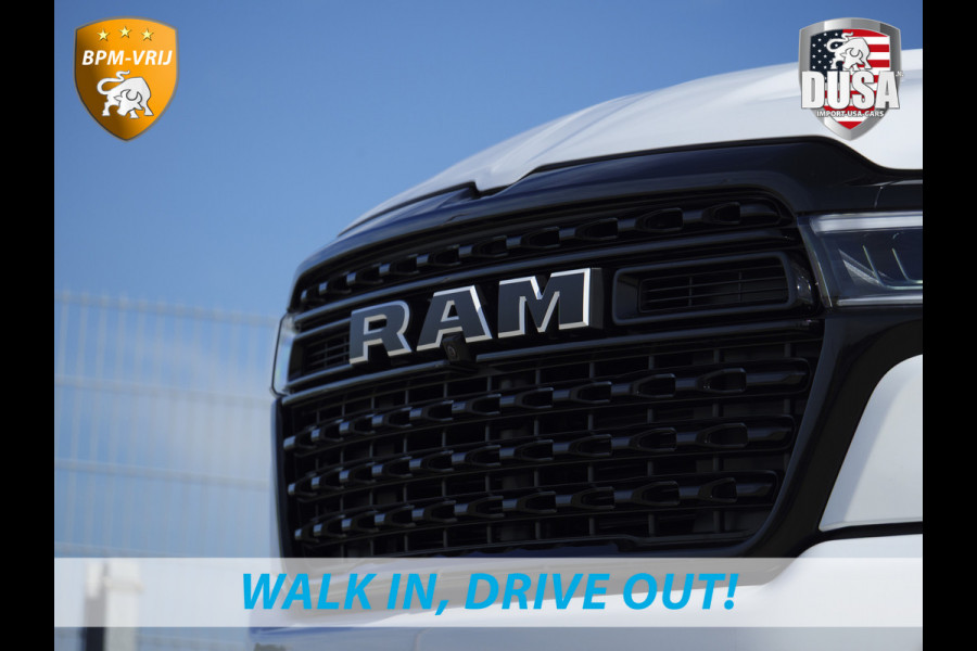 Dodge Ram | 1500 | Limited | Night | 3.0L Twin-Turbo I6 | High Output | DUSA Power Deals | Passenger Display | Trekhaak |  LPG | RAMBOX Getoonde accessoires zijn verkrijgbaar tegen meerprijs