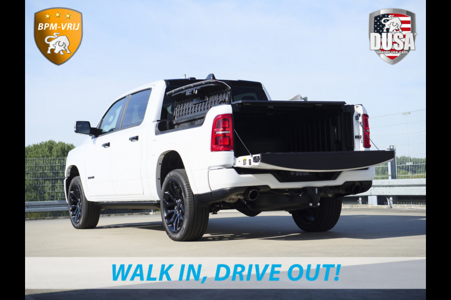 Dodge Ram | 1500 | Limited | Night | 3.0L Twin-Turbo I6 | High Output | DUSA Power Deals | Passenger Display | Trekhaak |  LPG | RAMBOX Getoonde accessoires zijn verkrijgbaar tegen meerprijs