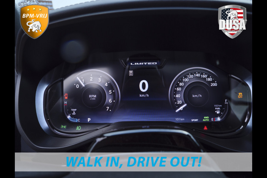 Dodge Ram | 1500 | Limited | Night | 3.0L Twin-Turbo I6 | High Output | DUSA Power Deals | Passenger Display | Trekhaak |  LPG | RAMBOX Getoonde accessoires zijn verkrijgbaar tegen meerprijs