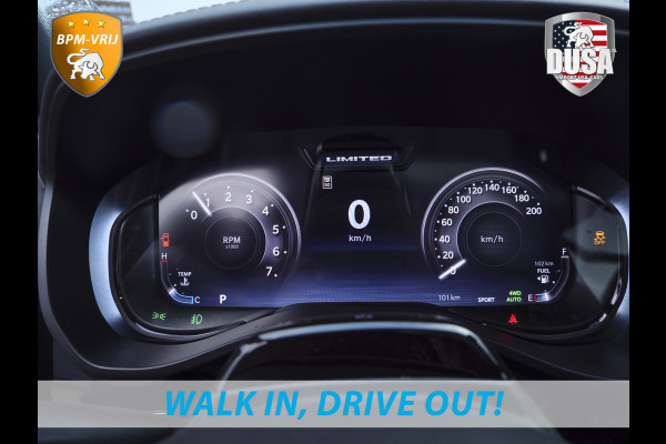 Dodge Ram | 1500 | Limited | Night | 3.0L Twin-Turbo I6 | High Output | DUSA Power Deals | Passenger Display | Trekhaak |  LPG | RAMBOX Getoonde accessoires zijn verkrijgbaar tegen meerprijs