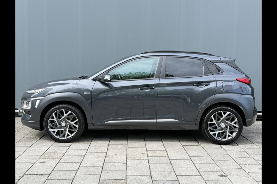 Hyundai Kona BWJ 2020 | 1.6 GDI 142PK HEV Premium | TREKHAAK | LEER | CAMERA A | CARPLAY | CLIMA | NAVI | AD CRUISE |