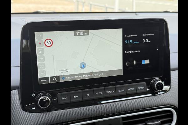 Hyundai Kona BWJ 2020 | 1.6 GDI 142PK HEV Premium | TREKHAAK | LEER | CAMERA A | CARPLAY | CLIMA | NAVI | AD CRUISE |