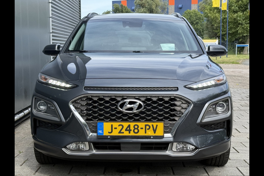 Hyundai Kona BWJ 2020 | 1.6 GDI 142PK HEV Premium | TREKHAAK | LEER | CAMERA A | CARPLAY | CLIMA | NAVI | AD CRUISE |