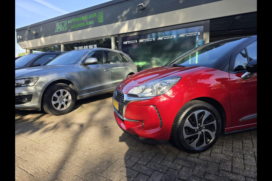 DS DS 3 1.2 PureTech So Chic | 2E EIGENAAR | 12MND GARANTIE | NAVI | CRUISE | LEDER |