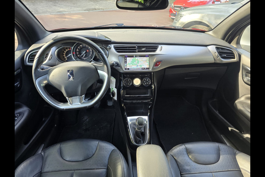 DS DS 3 1.2 PureTech So Chic | 2E EIGENAAR | 12MND GARANTIE | NAVI | CRUISE | LEDER |