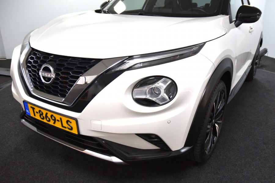 Nissan Juke 1.0 DIG-T 115 PK N-Design - Automaat | Adapt. Cruise | Stoel-+Voorruitverw. | Bose | 360 Camera | NAV + App. Connect | ECC | LM 19" | Afn. Trekhaak |