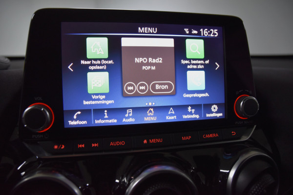 Nissan Juke 1.0 DIG-T 115 PK N-Design - Automaat | Adapt. Cruise | Stoel-+Voorruitverw. | Bose | 360 Camera | NAV + App. Connect | ECC | LM 19" | Afn. Trekhaak |