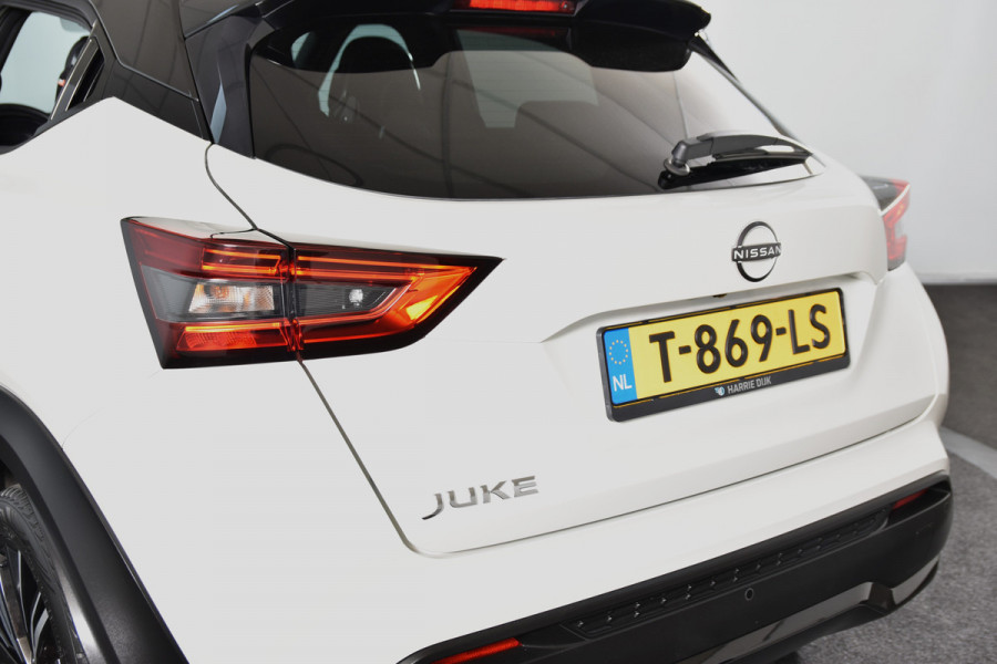 Nissan Juke 1.0 DIG-T 115 PK N-Design - Automaat | Adapt. Cruise | Stoel-+Voorruitverw. | Bose | 360 Camera | NAV + App. Connect | ECC | LM 19" | Afn. Trekhaak |