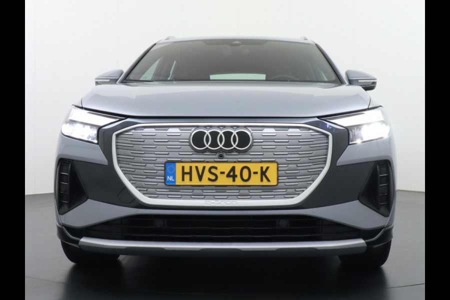 Audi Q4 e-tron 50 quattro Advanced edition 77 kWh MEMORY SEAT | ELEK. TREKHAAK | LEDER | RIJKLAARPRIJS incl. 12mnd BOVAG