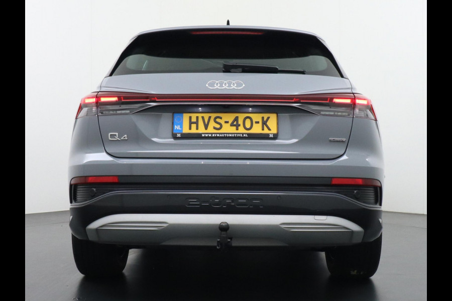 Audi Q4 e-tron 50 quattro Advanced edition 77 kWh MEMORY SEAT | ELEK. TREKHAAK | LEDER | RIJKLAARPRIJS incl. 12mnd BOVAG