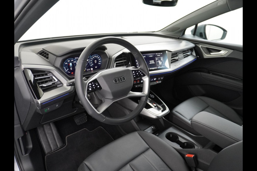 Audi Q4 e-tron 50 quattro Advanced edition 77 kWh MEMORY SEAT | ELEK. TREKHAAK | LEDER | RIJKLAARPRIJS incl. 12mnd BOVAG