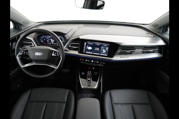 Audi Q4 e-tron 50 quattro Advanced edition 77 kWh MEMORY SEAT | ELEK. TREKHAAK | LEDER | RIJKLAARPRIJS incl. 12mnd BOVAG