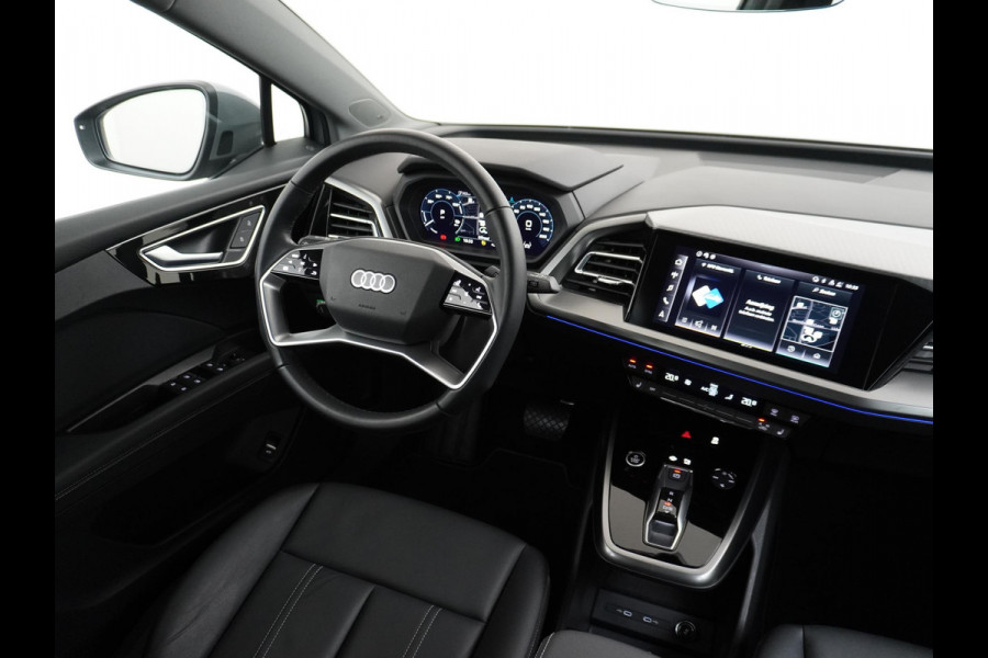 Audi Q4 e-tron 50 quattro Advanced edition 77 kWh MEMORY SEAT | ELEK. TREKHAAK | LEDER | RIJKLAARPRIJS incl. 12mnd BOVAG