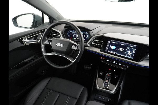 Audi Q4 e-tron 50 quattro Advanced edition 77 kWh MEMORY SEAT | ELEK. TREKHAAK | LEDER | RIJKLAARPRIJS incl. 12mnd BOVAG
