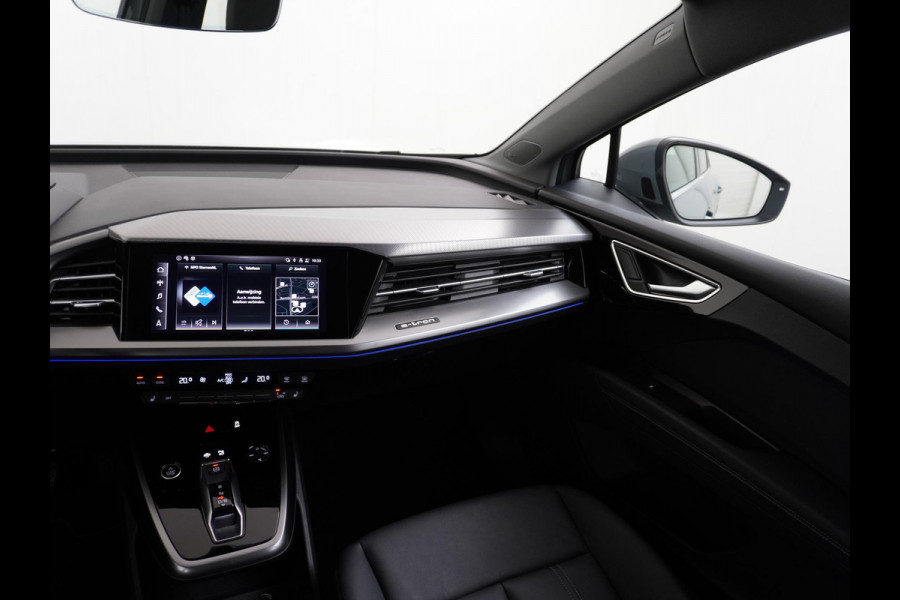 Audi Q4 e-tron 50 quattro Advanced edition 77 kWh MEMORY SEAT | ELEK. TREKHAAK | LEDER | RIJKLAARPRIJS incl. 12mnd BOVAG