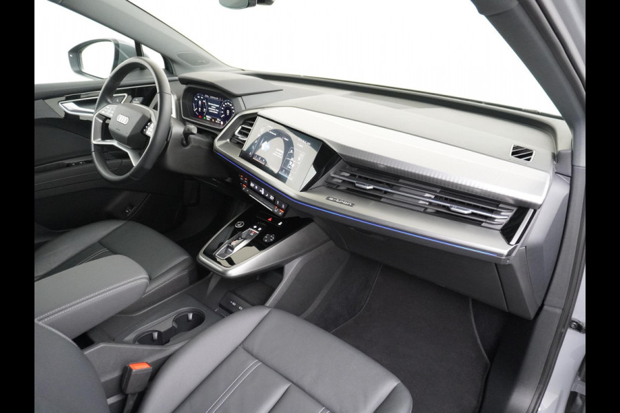Audi Q4 e-tron 50 quattro Advanced edition 77 kWh MEMORY SEAT | ELEK. TREKHAAK | LEDER | RIJKLAARPRIJS incl. 12mnd BOVAG