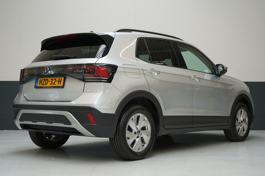 Volkswagen T-Cross 1.0 TSI 95pk Life Edition | Parkeersensoren | Climate control | Apple Carplay | Hoge instap |