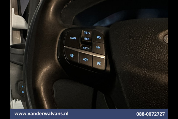 Ford Transit Custom 2.0 TDCI 131pk L2H1 Euro6 Airco | Apple Carplay | LED | Cruisecontrol | Stoelverwarming Verwarmde voorruit, Parkeersensoren, Bijrijdersbank, 2800kg trekvermogen