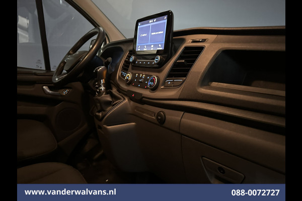 Ford Transit Custom 2.0 TDCI 131pk L2H1 Euro6 Airco | Apple Carplay | LED | Cruisecontrol | Stoelverwarming Verwarmde voorruit, Parkeersensoren, Bijrijdersbank, 2800kg trekvermogen