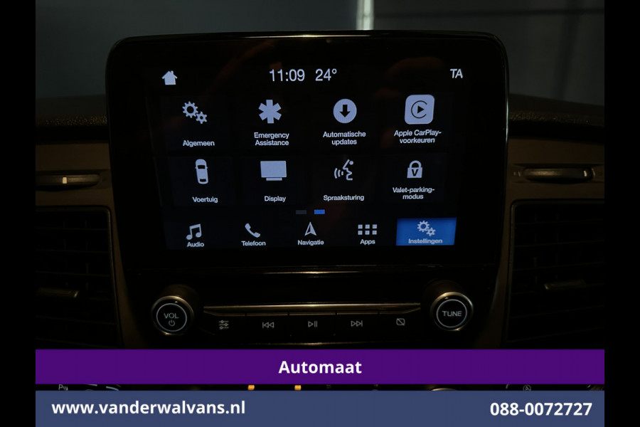 Ford Transit Custom 2.0 TDCI 170pk Automaat L2H1 Euro6 Airco | Adaptieve Cruisecontrol | Navigatie | Apple Carplay parkeersensoren, stoelverwarming, trekhaak, LED