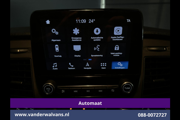 Ford Transit Custom 2.0 TDCI 170pk Automaat L2H1 Euro6 Airco | Adaptieve Cruisecontrol | Navigatie | Apple Carplay parkeersensoren, stoelverwarming, trekhaak, LED