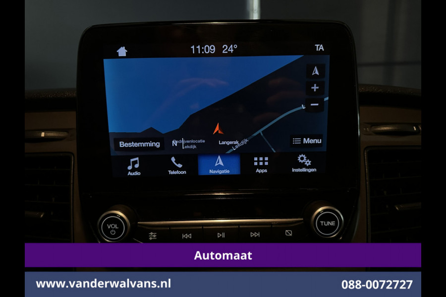 Ford Transit Custom 2.0 TDCI 170pk Automaat L2H1 Euro6 Airco | Adaptieve Cruisecontrol | Navigatie | Apple Carplay parkeersensoren, stoelverwarming, trekhaak, LED