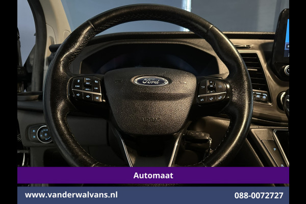 Ford Transit Custom 2.0 TDCI 170pk Automaat L2H1 Euro6 Airco | Adaptieve Cruisecontrol | Navigatie | Apple Carplay parkeersensoren, stoelverwarming, trekhaak, LED