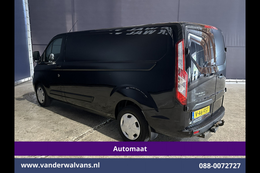 Ford Transit Custom 2.0 TDCI 170pk Automaat L2H1 Euro6 Airco | Adaptieve Cruisecontrol | Navigatie | Apple Carplay parkeersensoren, stoelverwarming, trekhaak, LED