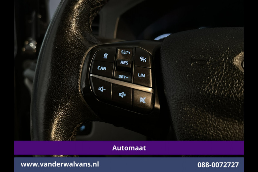 Ford Transit Custom 2.0 TDCI 170pk Automaat L2H1 Euro6 Airco | Adaptieve Cruisecontrol | Navigatie | Apple Carplay parkeersensoren, stoelverwarming, trekhaak, LED