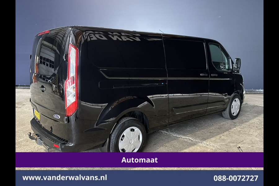 Ford Transit Custom 2.0 TDCI 170pk Automaat L2H1 Euro6 Airco | Adaptieve Cruisecontrol | Navigatie | Apple Carplay parkeersensoren, stoelverwarming, trekhaak, LED