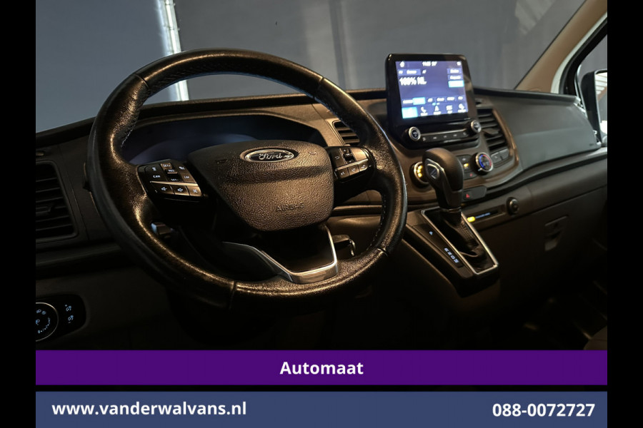 Ford Transit Custom 2.0 TDCI 170pk Automaat L2H1 Euro6 Airco | Adaptieve Cruisecontrol | Navigatie | Apple Carplay parkeersensoren, stoelverwarming, trekhaak, LED