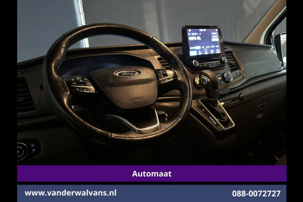 Ford Transit Custom 2.0 TDCI 170pk Automaat L2H1 Euro6 Airco | Adaptieve Cruisecontrol | Navigatie | Apple Carplay parkeersensoren, stoelverwarming, trekhaak, LED