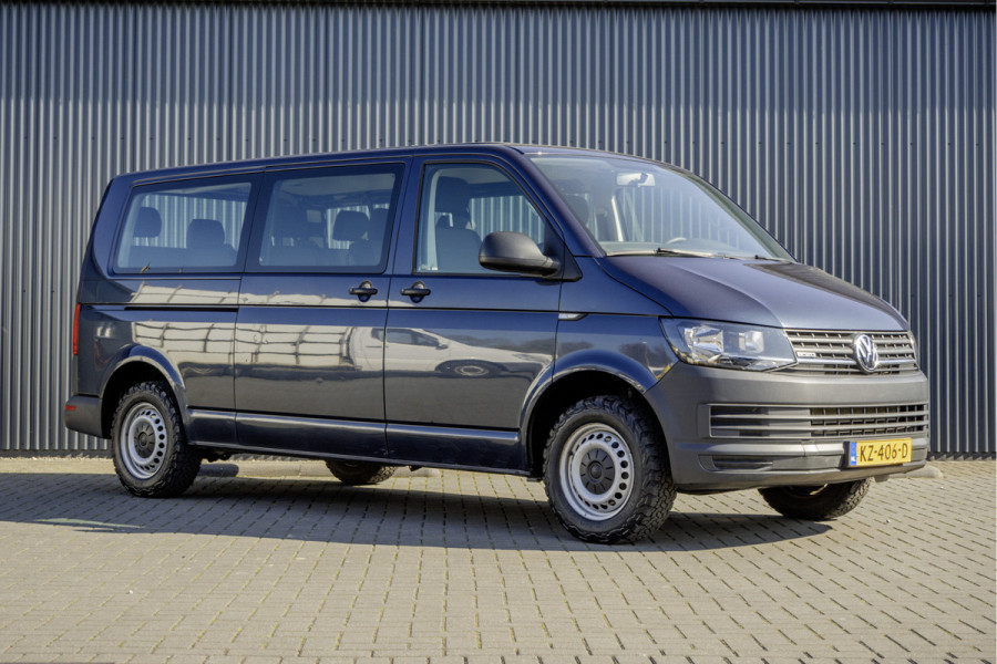 Volkswagen Transporter T6 Kombi **2.0TDI L2H1 4Motion | 150 PK | Automaat | 9-Persoons | Airco | Euro 6 | Excl. BTW**