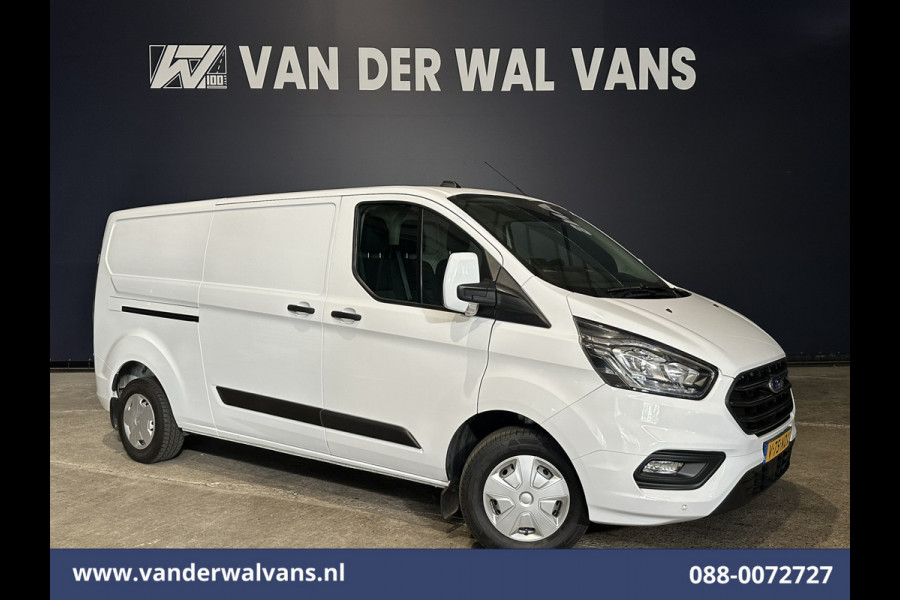 Ford Transit Custom 2.0 TDCI L2H1 Euro6 Airco | Camera | Navigatie | LED | Cruisecontrol | Android Auto, 2800kg Trekvermogen, Stoelverwarming, Verwarmde voorruit, Parkeersensoren, Bijrijdersbank