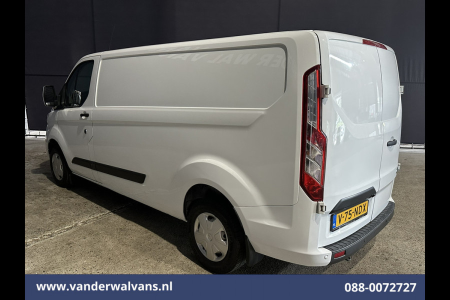 Ford Transit Custom 2.0 TDCI L2H1 Euro6 Airco | Camera | Navigatie | LED | Cruisecontrol | Android Auto, 2800kg Trekvermogen, Stoelverwarming, Verwarmde voorruit, Parkeersensoren, Bijrijdersbank